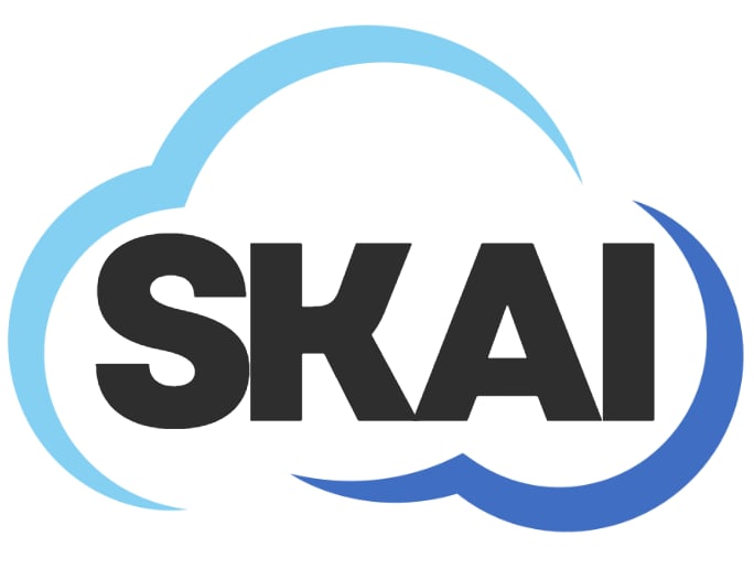 Logo SKAI – Strategie komunikacyjne z AI, AI w szkole